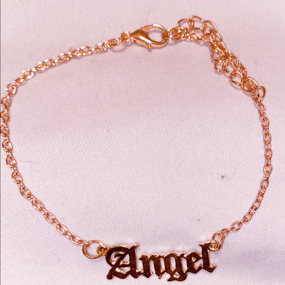 Angel sent ankle bracelet